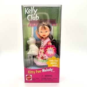NIB/NRFP (Barbie) Kelly Club: Kitty Fun Melody doll (2000)